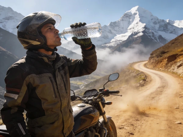 Staying Hydrated While Riding in the Himalayas