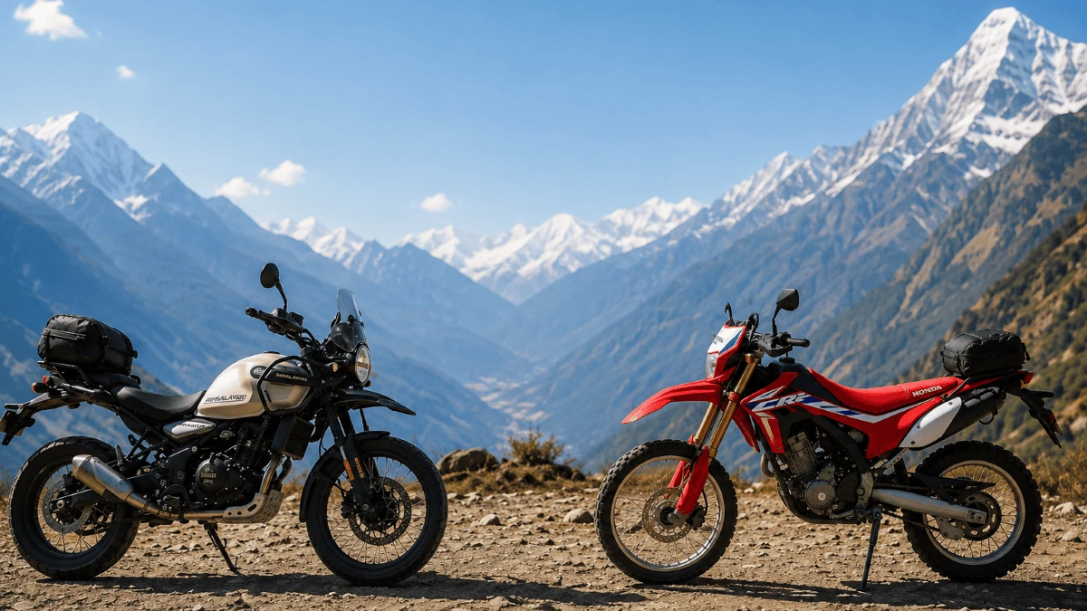 RE Himalayan 450 vs Honda CRF250L for Nepal Touring